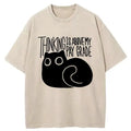 Japanese vintage cat washed t-shirt