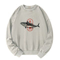 Kyoto-Lion Sushi Fish Washed Sweatshirt