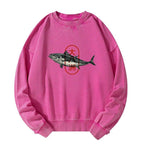 Kyoto Lion Washed Sweatshirt Free Shipping
