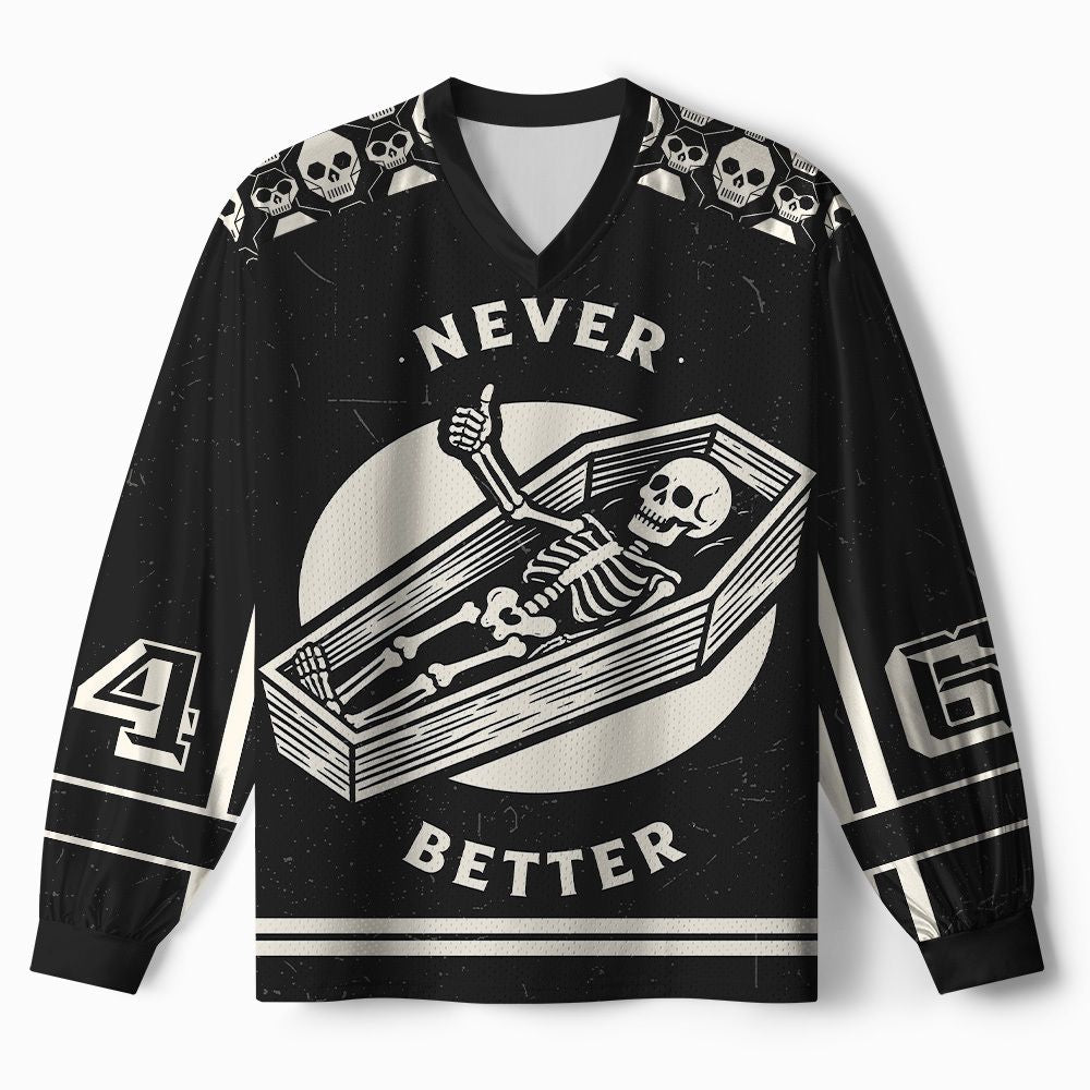 Kyoto Lion Skull Jersey for Sports