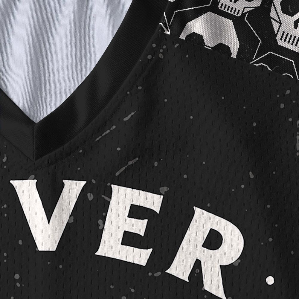 Kyoto-Lion Never Better Skull Paneled Long Sleeve Jersey