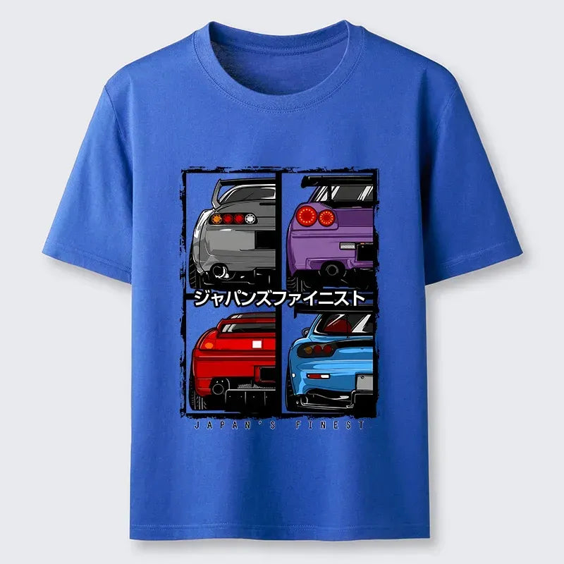 Vintage Japanese Car Tee for Casual Wear