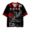 Japanese sakura mesh jersey for fitness