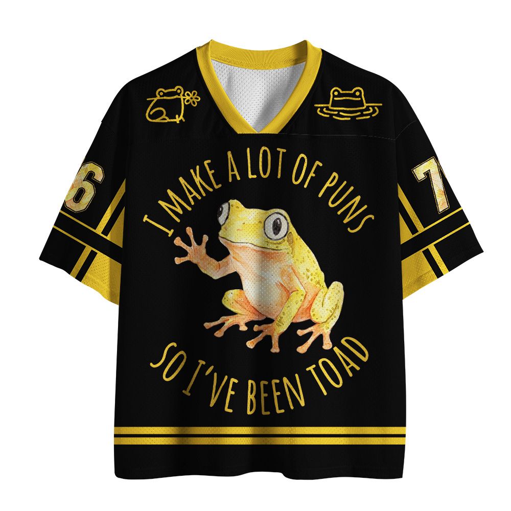 Kyoto-Lion Watercolor Golden Tree Grog Mesh Jersey