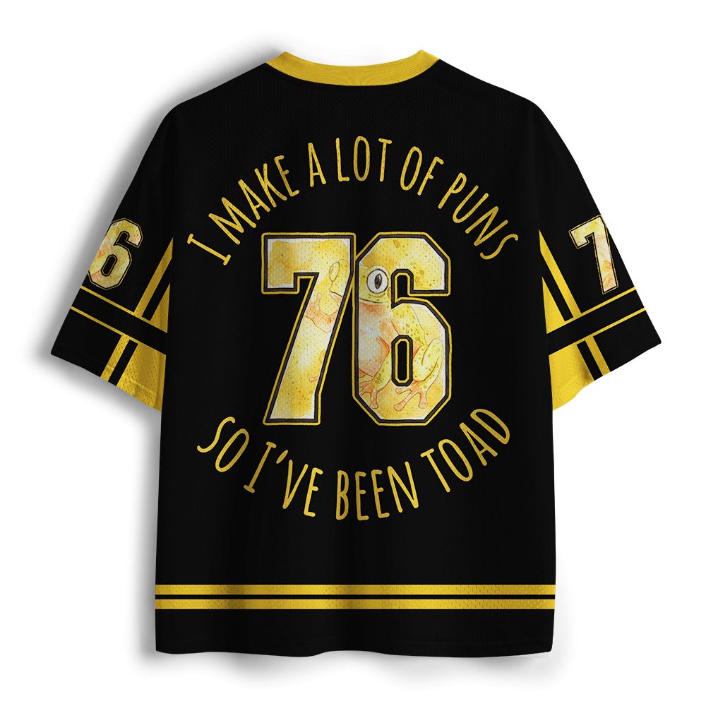 Kyoto-Lion Watercolor Golden Tree Grog Mesh Jersey