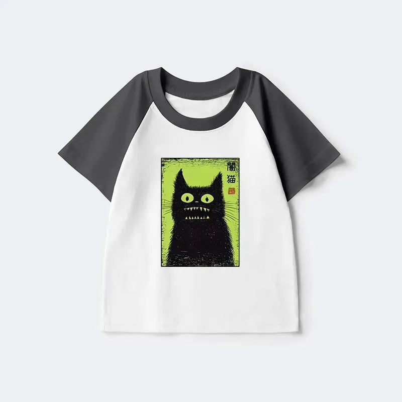 Vintage Japanese Raglan for Summer Vacation