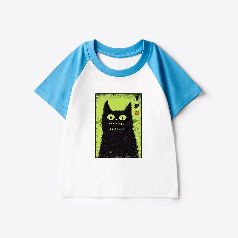 Vintage Japanese Raglan for Summer Vacation