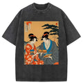 funny geisha burger t-shirt for summer