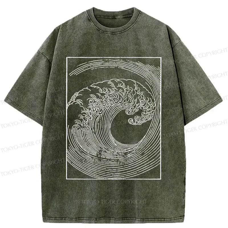 Washed Streetwear T-Shirt On Sale