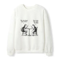 Kyoto Lion Cat Waffle Sweatshirt