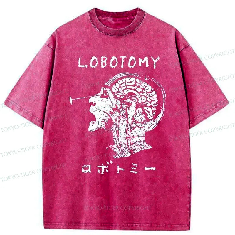 Kyoto-Lion Horrible Surgery Washed T-Shirt