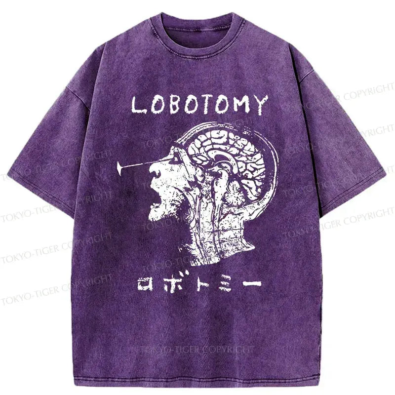 Kyoto-Lion Horrible Surgery Washed T-Shirt