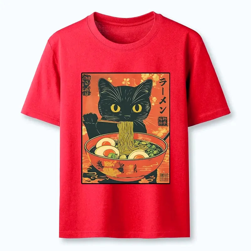 Kyoto Cat Lovers Ramen Tee