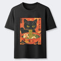 Kyoto-Lion Hungry Black Cat Loves Ramen Classic T-Shirt