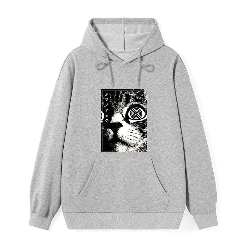 japanese cat hoodie for weekend