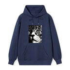 japanese cat hoodie for weekend