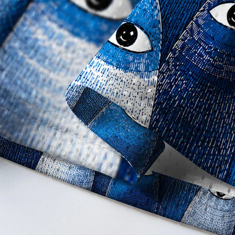 Kyoto-Lion Sardine School Mesh Jersey