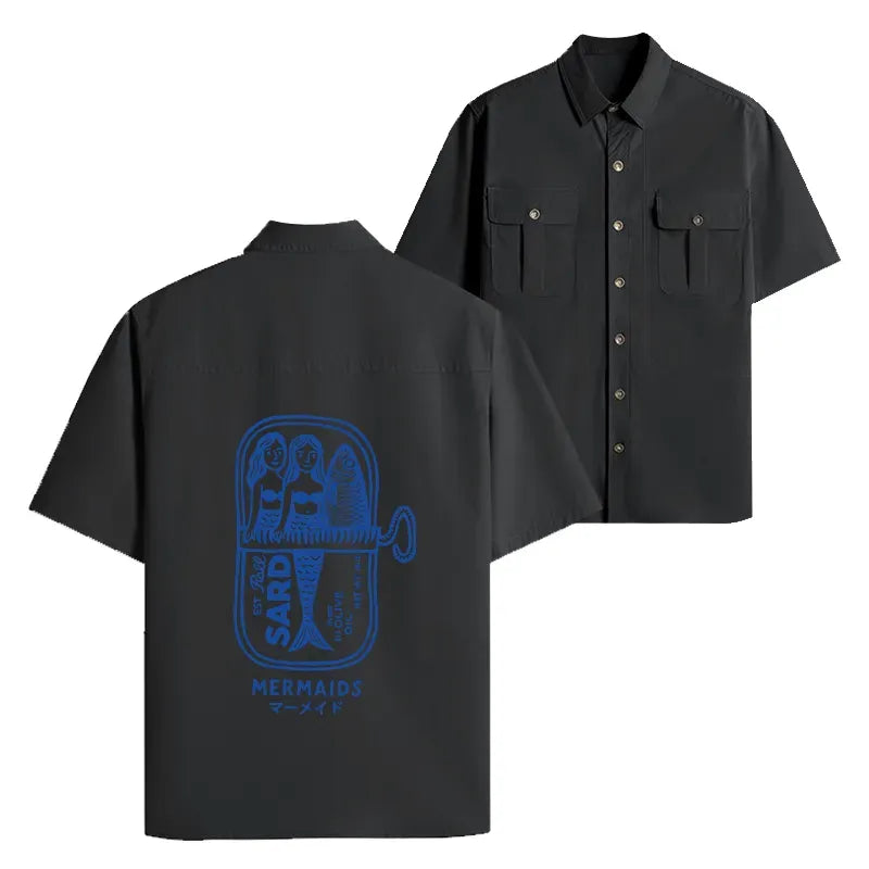 Kyoto Lion Japanese Shirt for Daily Wear