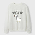 Funny New Year Waffle Sweatshirt