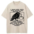 Kyoto-Lion Curse Of The Raven Washed T-Shirt