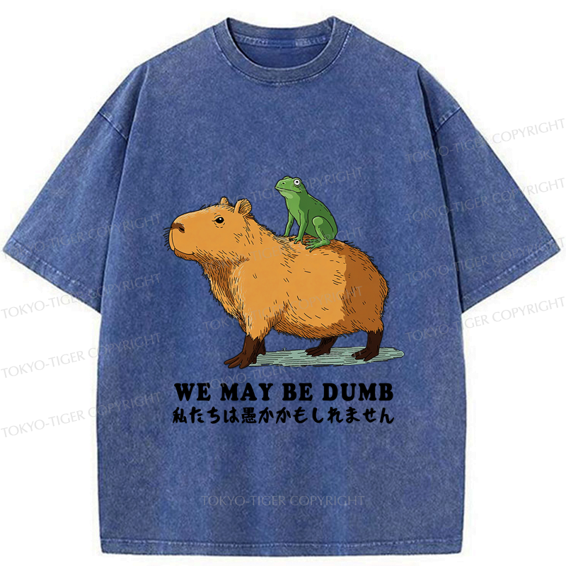 Japanese Vintage Washed T-Shirt for Men