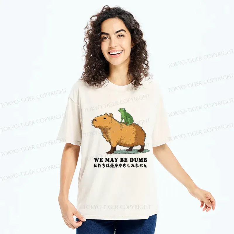 Unisex Japanese Streetwear Cotton Tee