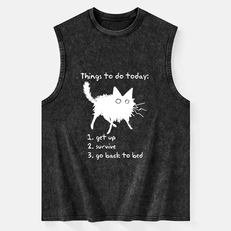 Trendy Washed Tank Top for Summer