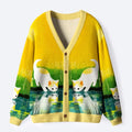 soft cardigan sweater for streetwear style