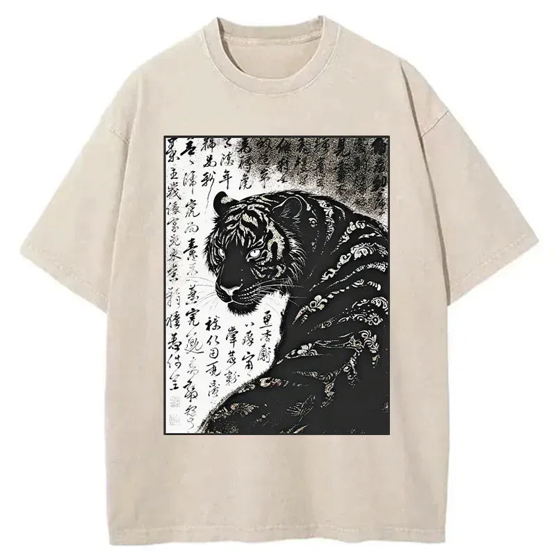 Trendy Japan Tiger Shirt for Summer