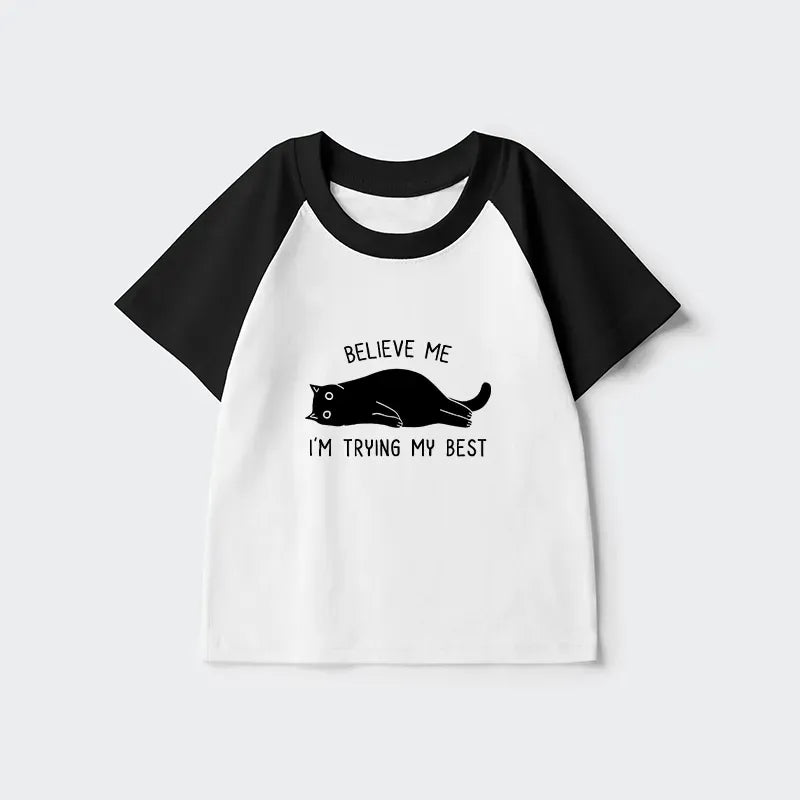 Kyoto-Lion When Life Is Hard Nap First Kids Raglan T-shirt