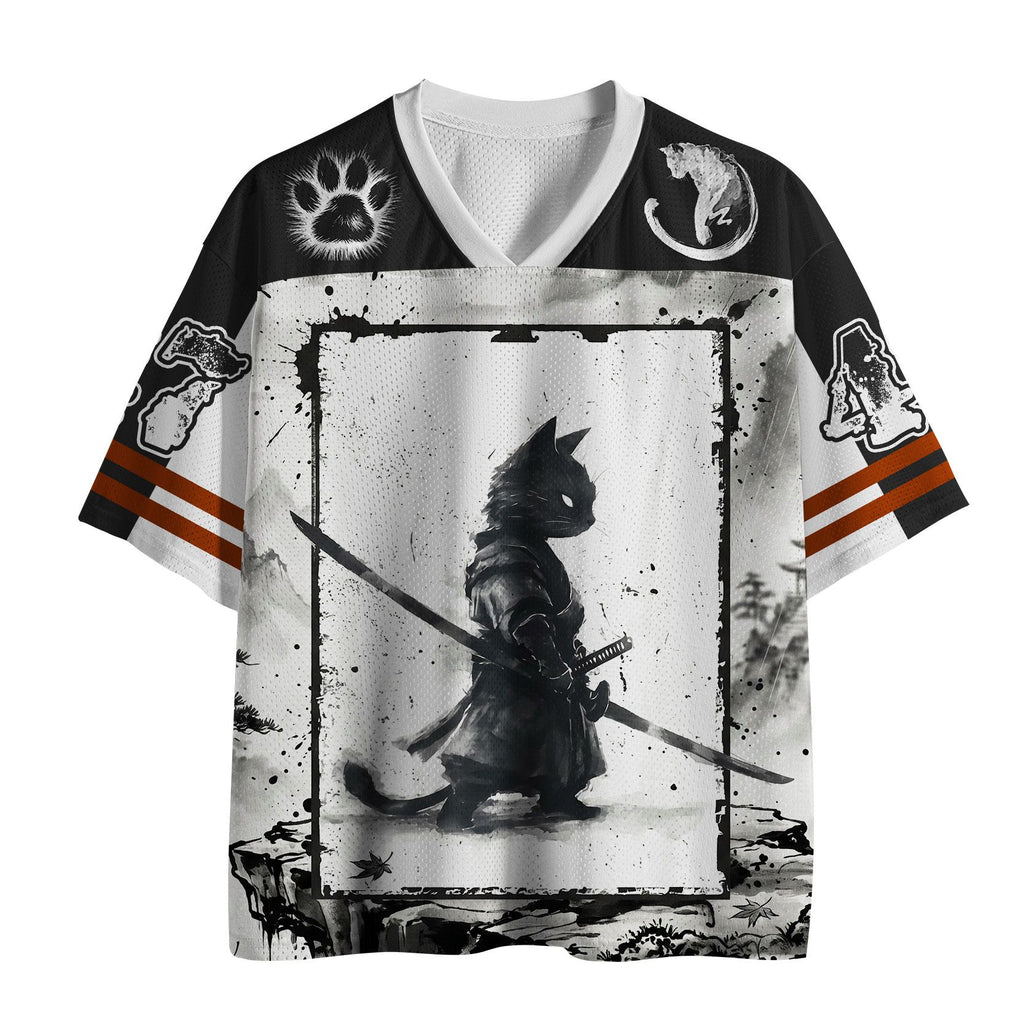 Best Seller Samurai Cat Mesh Jersey for Fitness