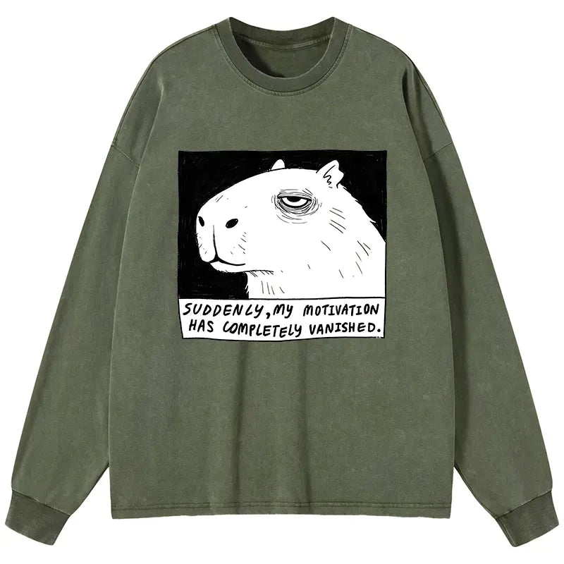 Vintage Kyoto-Lion Long Sleeve for Daily Wear