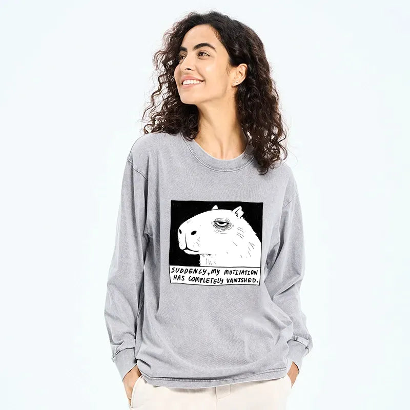 Vintage Kyoto-Lion Long Sleeve for Daily Wear