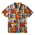 Funny Goose Eat Spaghetti Hawaiian Shirt