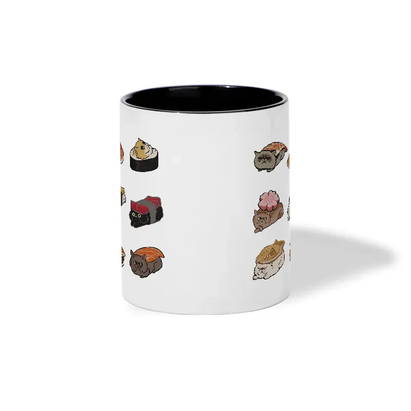 Cute Cat Sushi Mug Gift for Her