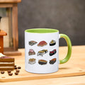 Kyoto Lion Cat Sushi Mug for Everyday