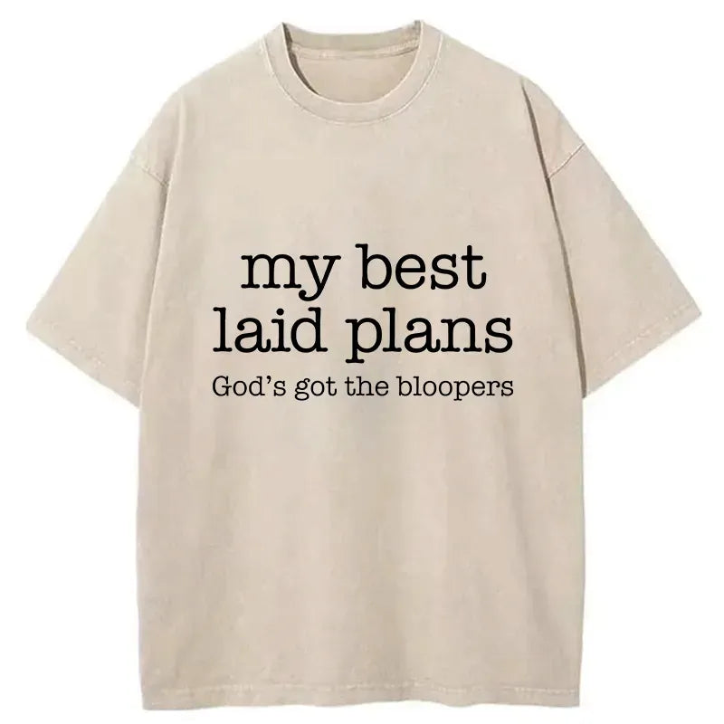 washed unisex t-shirt for gift idea