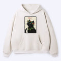 Japanese Vintage Cat Hoodie Streetwear