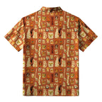Vintage Ukiyo-e Cat Hawaiian Shirt for Vacation