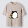 Kyoto-Lion Pride Frog Cheerful Vibe Washed T-Shirt