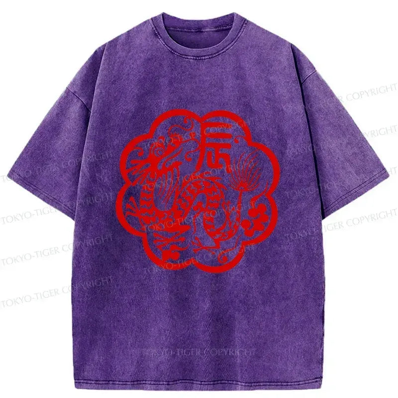 Comfortable Japanese Dragon T-Shirt for Spring