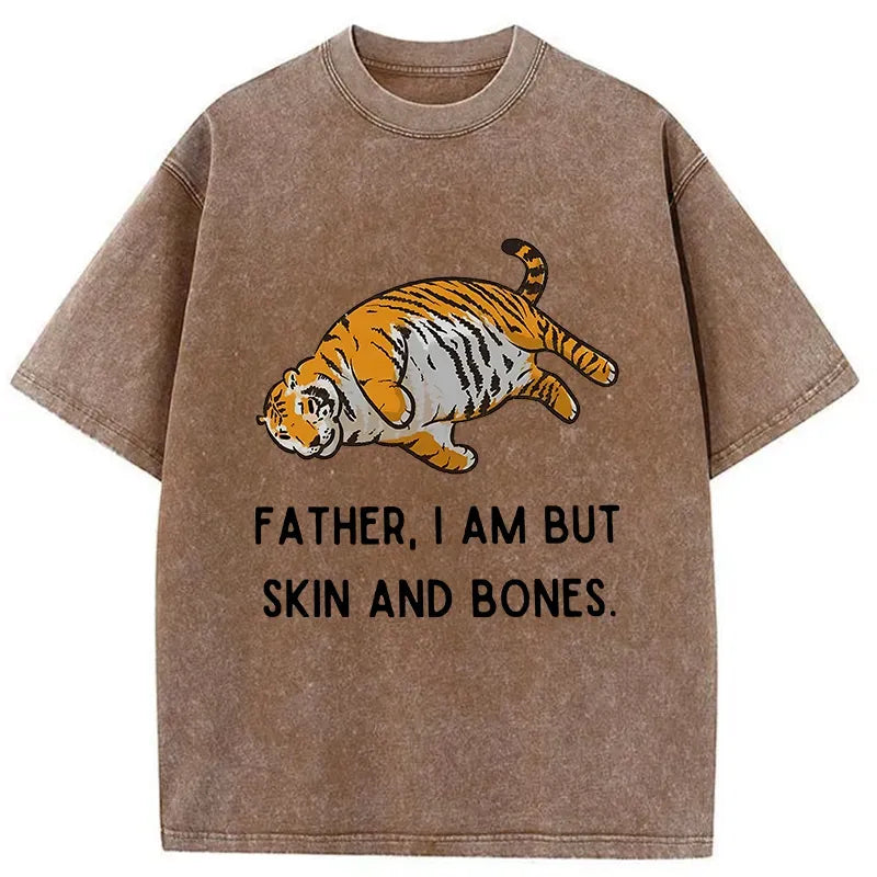 Kyoto-Lion Fat Tiger Washed T-Shirt