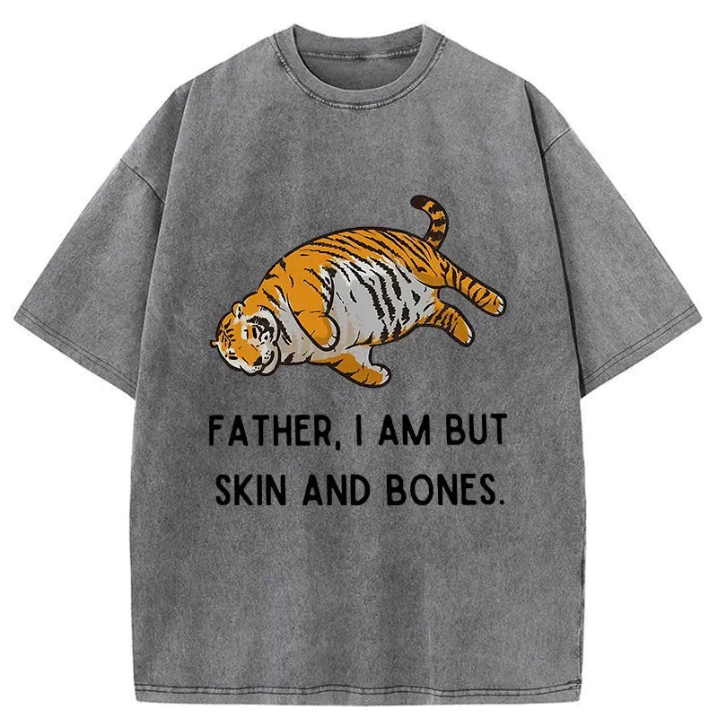 Kyoto-Lion Fat Tiger Washed T-Shirt