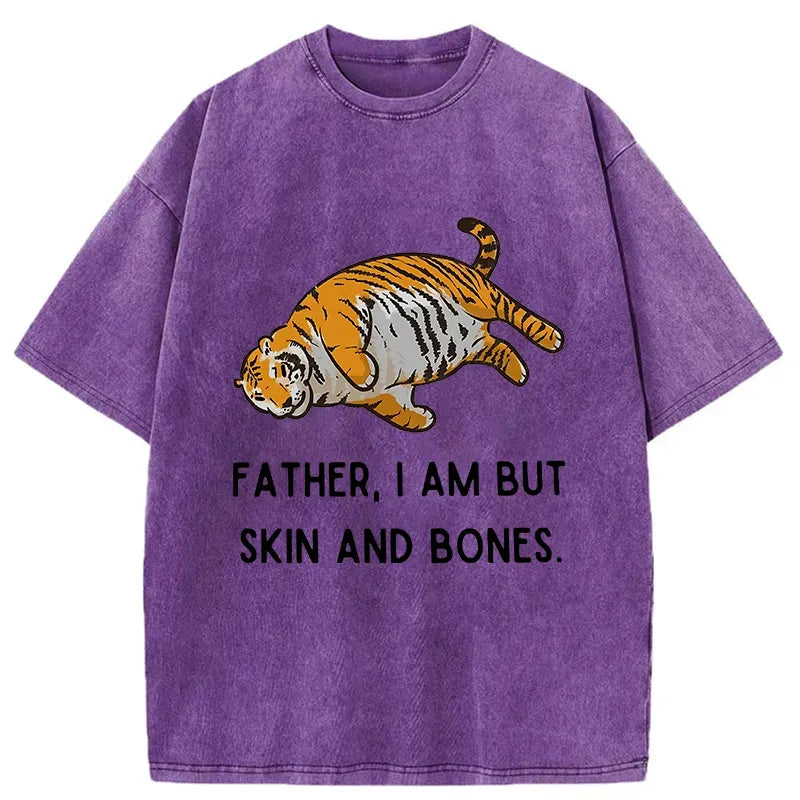 Japanese Fat Tiger Washed T-Shirt Best Seller