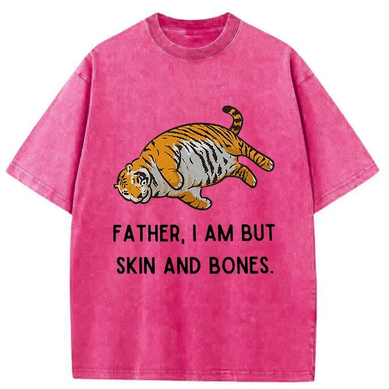 Japanese Fat Tiger Washed T-Shirt Best Seller