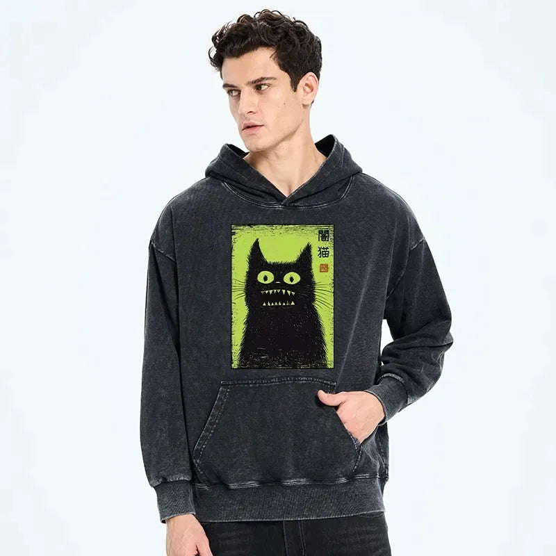 Japanese Vintage Hoodie for Streetwear
