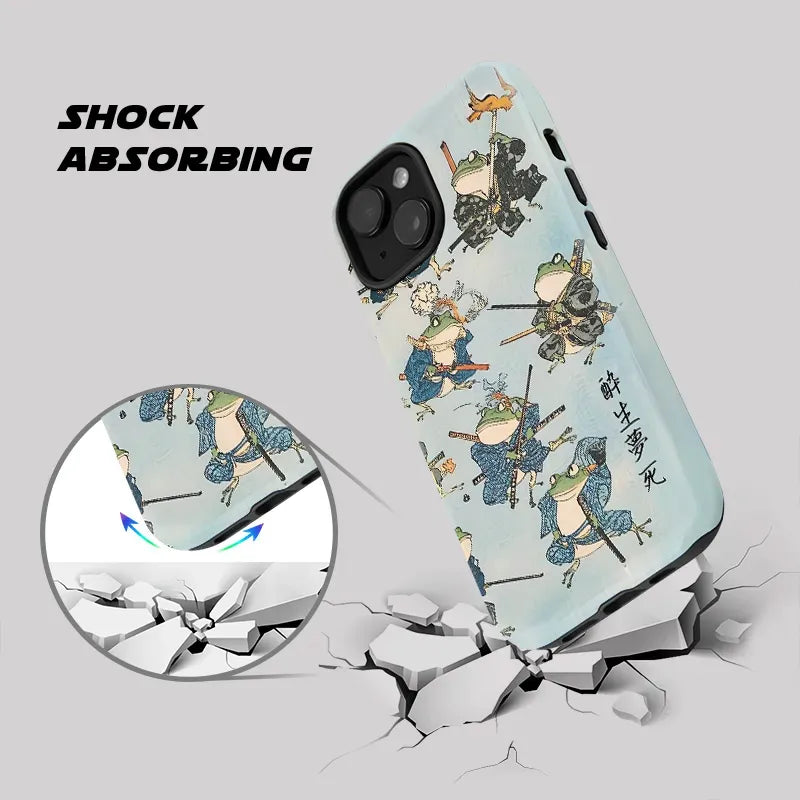 Kyoto Lion Samurai Phone Case Gift Idea