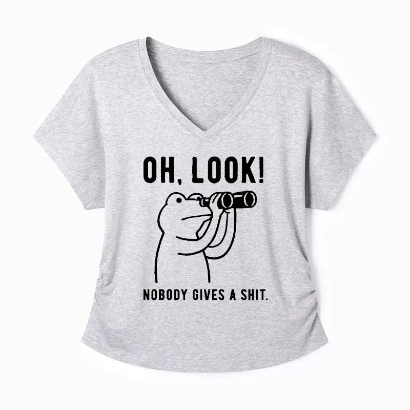 Kyoto-Lion Frog of Indifference Modal Dolman Sleeve T-Shirt