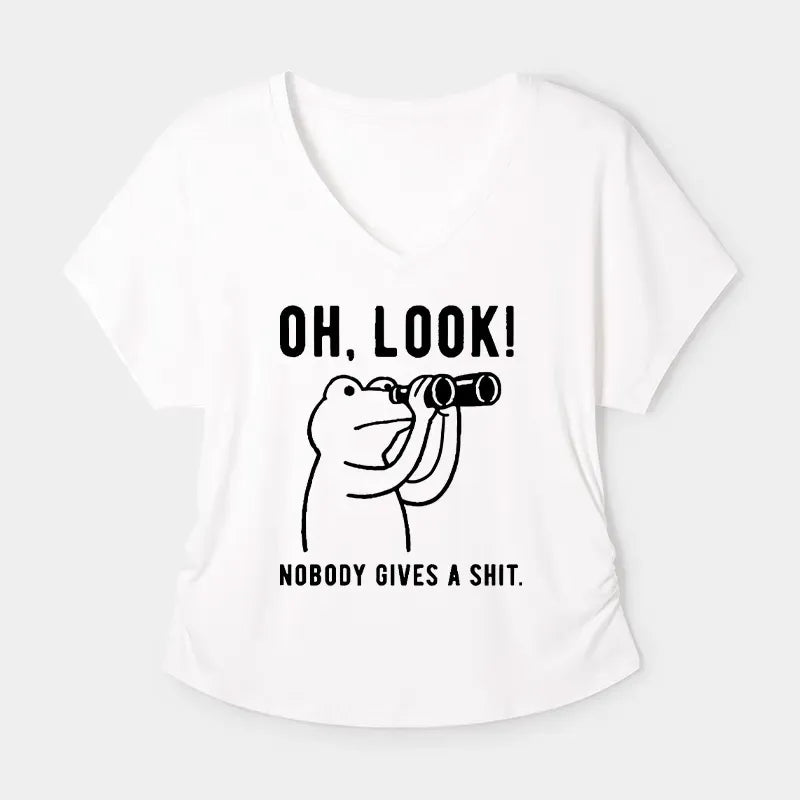 Kyoto-Lion Frog of Indifference Modal Dolman Sleeve T-Shirt