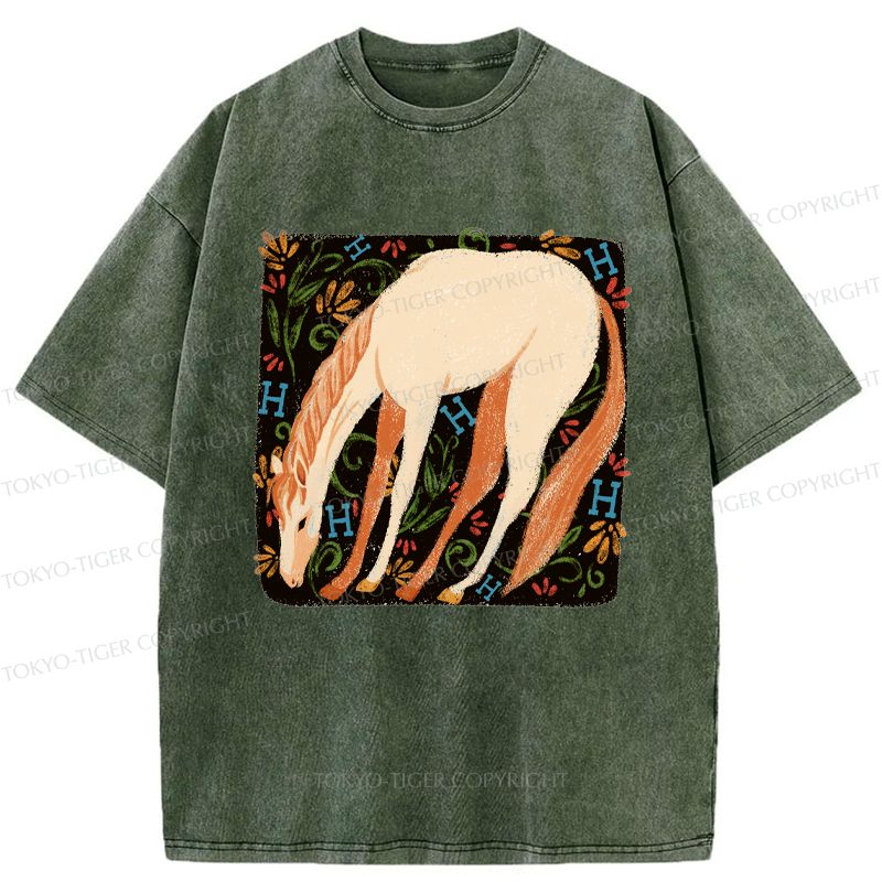 Magical horse vintage tee for vacation